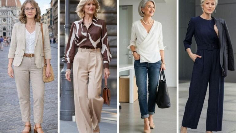 20 Professional Outfits for Women Over 60 That Are Elegant and Polished
