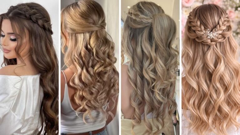 20 Beautiful Prom Hairstyle Half Up Half Down Looks You Will Love