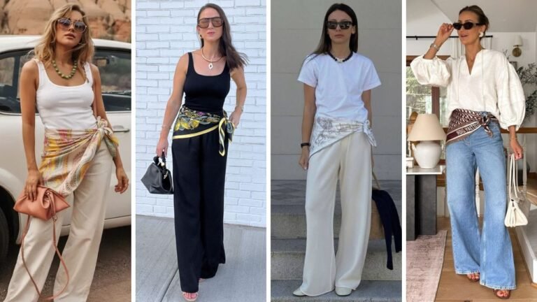 20 Scarf Around Waist Outfit Ideas: Fresh & Stylish Looks