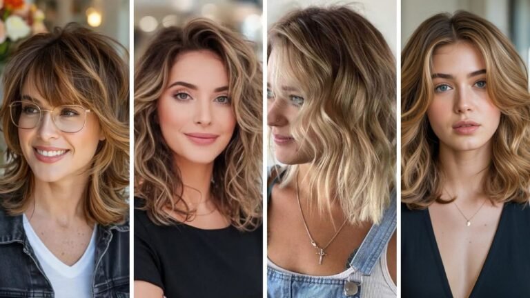 20 Beautiful Shoulder Length Hair Thin Fine Wavy Styles That Create Body and Bounce