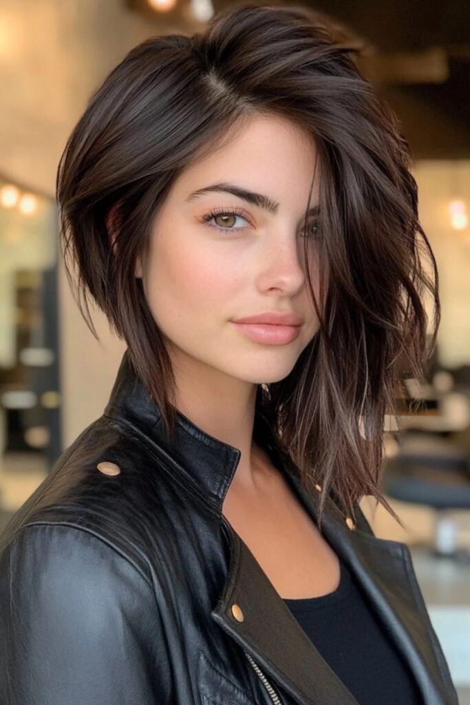 79. Textured Pixie Cut with Modern Face-Framing Layers