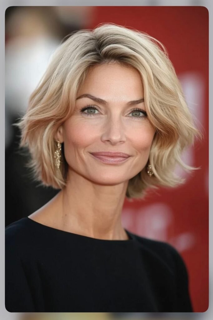 Wispy Textured Bob with Choppy Ends