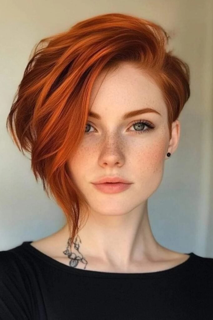 Asymmetrical Copper Pixie Bob