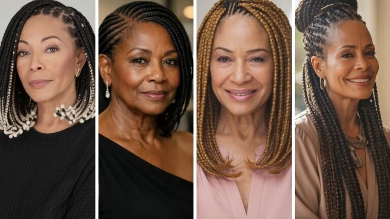 20 Beautiful Braided Hairstyles for Older Black Women That Celebrate Elegance and Texture