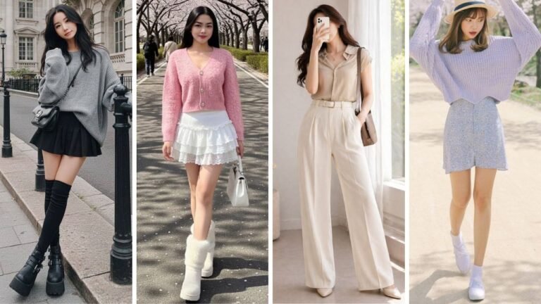 20 Cute Korean Outfits Casual That Are Soft and Stylish