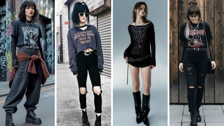 20 Edgy Grunge Outfit Ideas That Bring 90s Attitude Back
