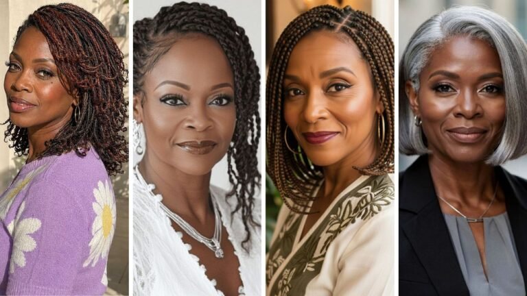 20 Beautiful Hairstyles for Older Black Women Over 50 That Celebrate Natural Beauty