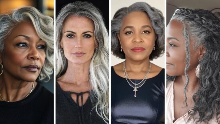 20 Beautiful Hairstyles for Older Black Women with Gray Hair That Celebrate Natural Beauty