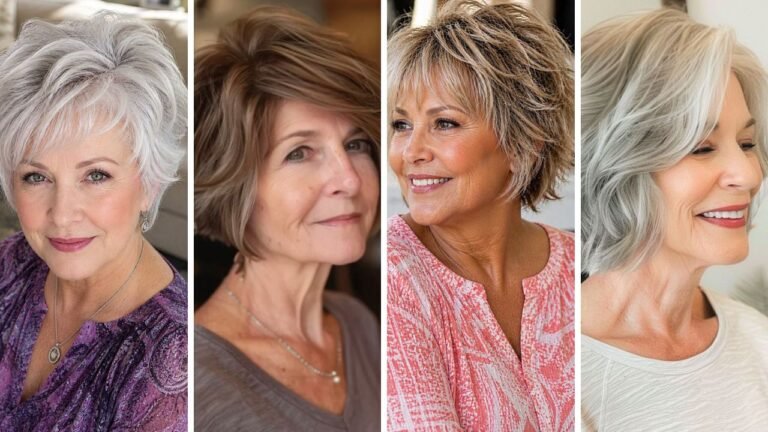 20 Beautiful Hairstyles for Thin Hair for Women Over 60 That Create Fullness and Confidence