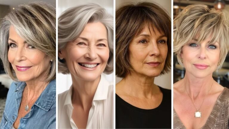20 Beautiful Layered Bob Haircuts for Women Over 60 That Create Fullness and Confidence