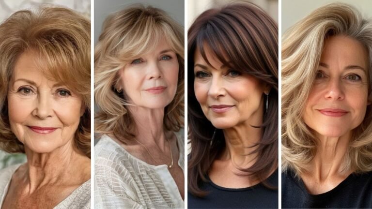 20 Beautiful Layered Hairstyles for Women Over 60 That Create Fullness and Confidence