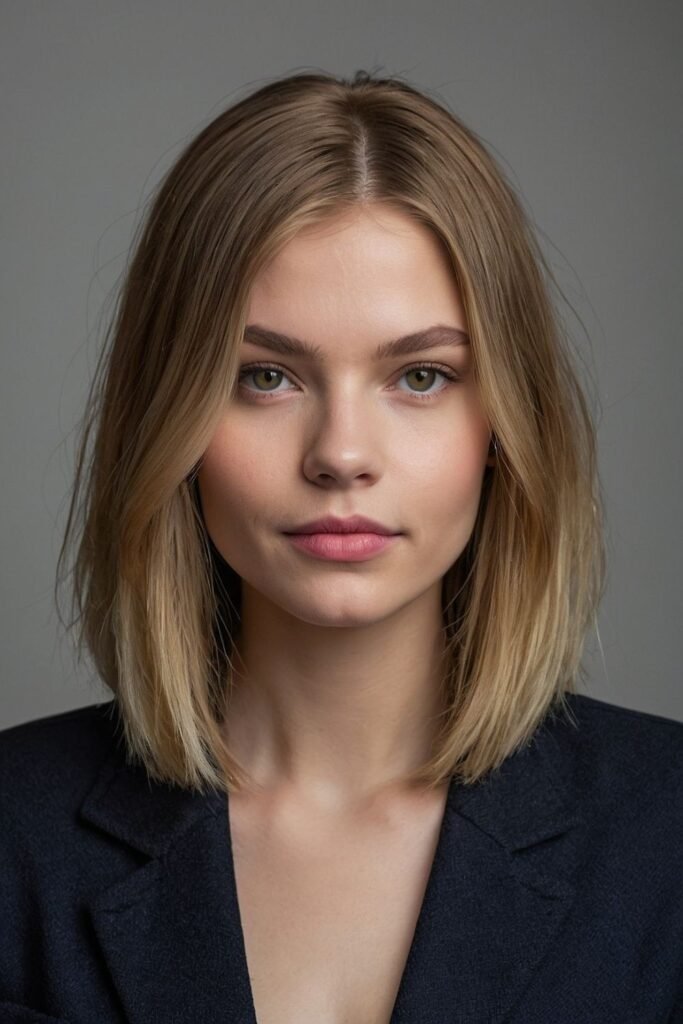 Minimalist Straight Bob