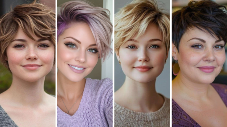 20 Beautiful Pixie Cut for Thick Hair and Chubby Faces That Slim and Flatter