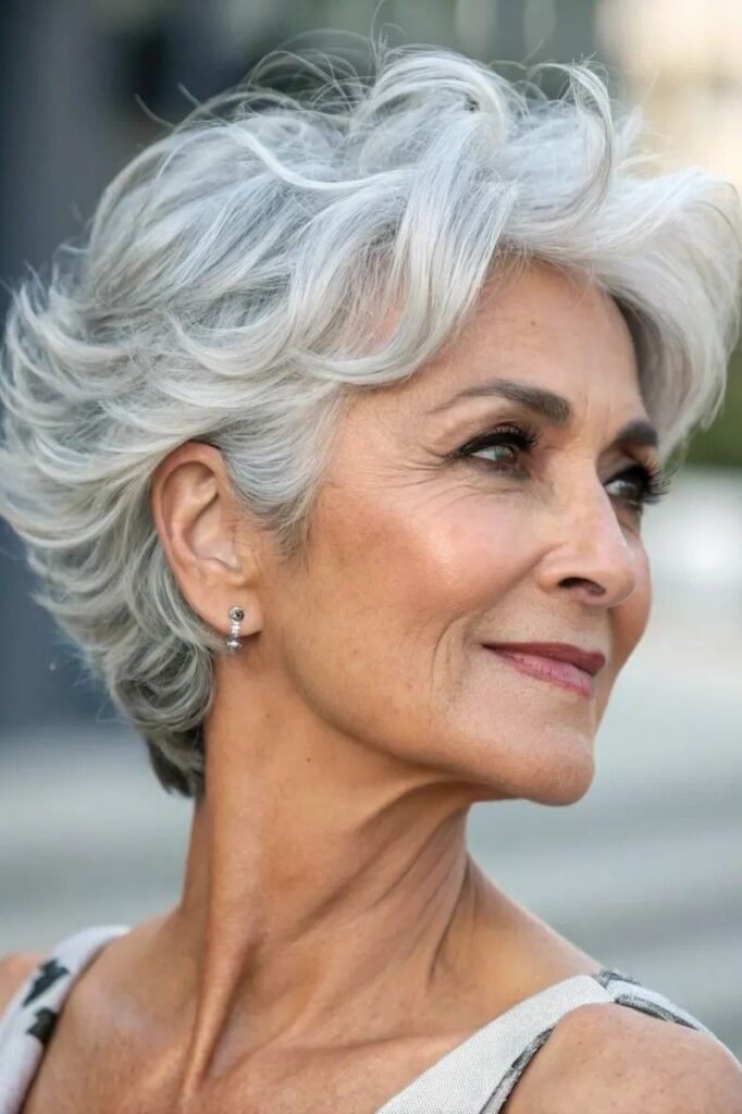 Pixie-Inspired Shaggy Bob with Textured Layers