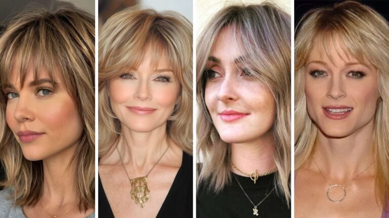 20 Beautiful Shag Hairstyles for Medium Length Thin Fine Hair That Create Fullness