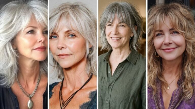 20 Beautiful Shaggy Hairstyles for Women Over 50 That Create Fullness and Attitude