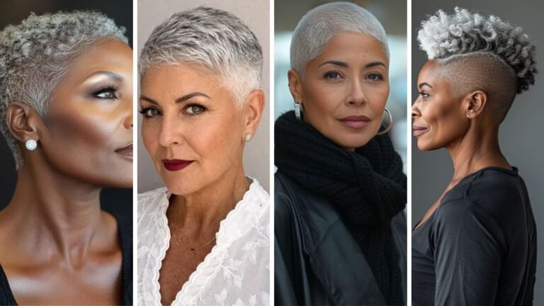 20 Beautiful Shaved Hairstyles for Older Black Women That Celebrate Bold Beauty
