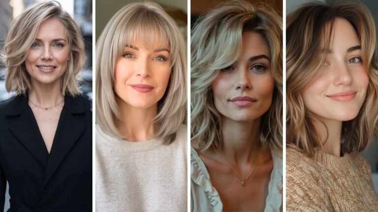 20 Beautiful Shoulder Length Haircuts for Thin Fine Hair That Create Fullness