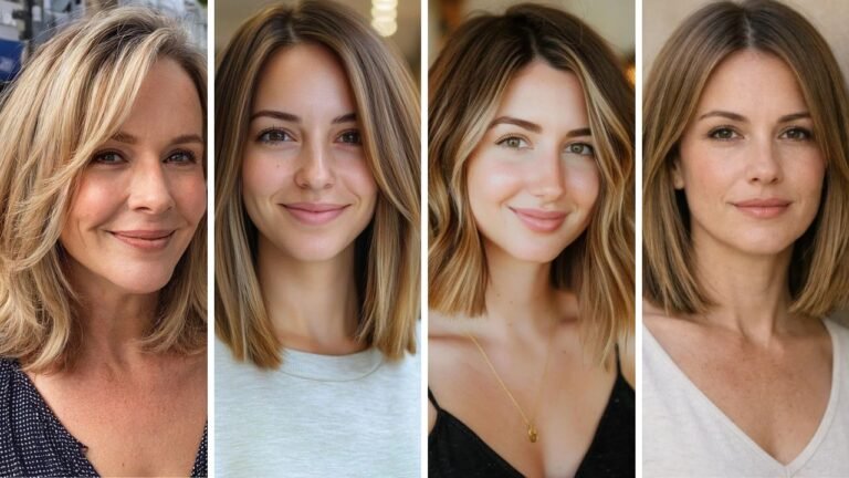 20 Beautiful Shoulder Length Hairstyles for Thin Fine Hair That Create Fullness
