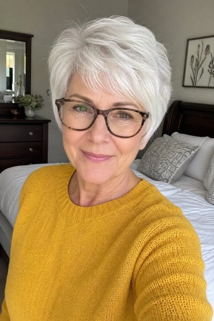 Sophisticated Rounded Bob with Soft Volume