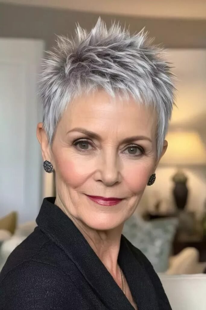 Spiky Textured Short Cut