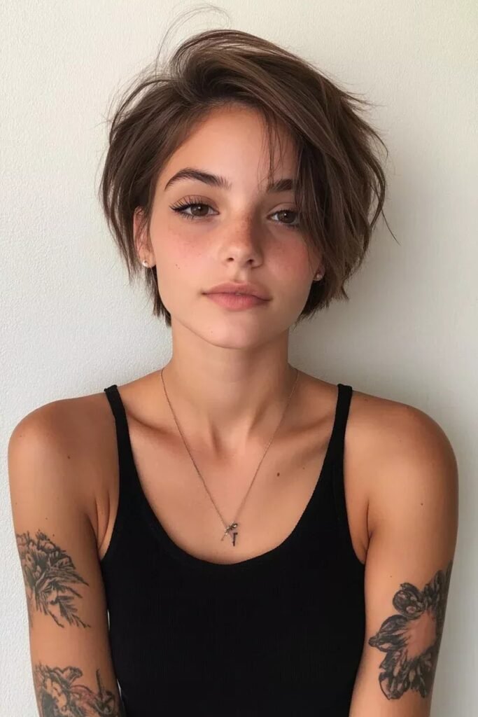 Wispy Textured Pixie Cut