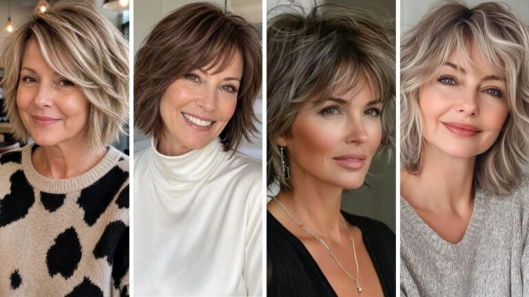 20 Chic Choppy Hairstyles For Women Over 50