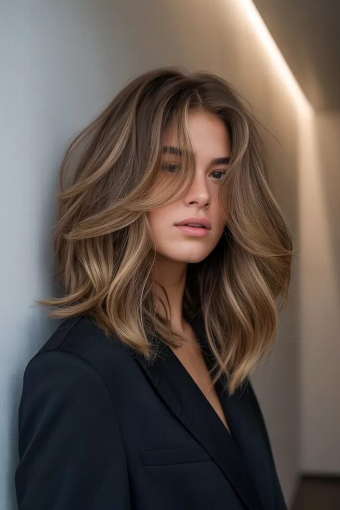 Layered Shag with Soft Face-Framing Layers