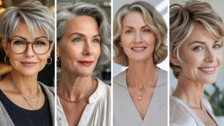 20 Fresh & Volumizing Short Haircuts for Thin Fine Hair Over 50
