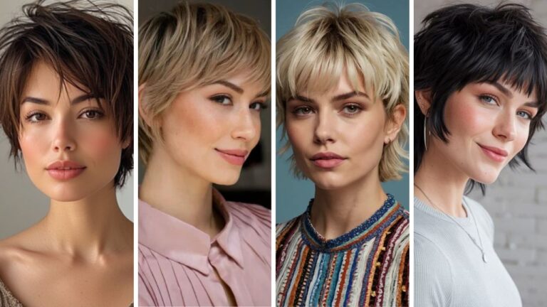 20 Fresh & Textured Short Shaggy Pixie Haircuts