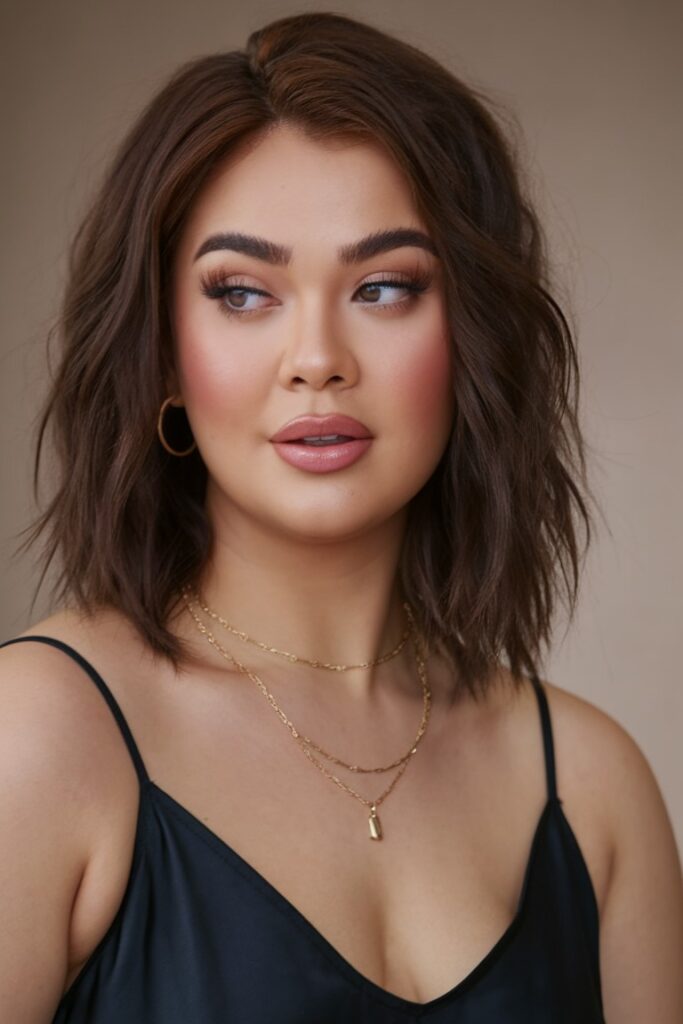 Textured Bob with Soft Waves